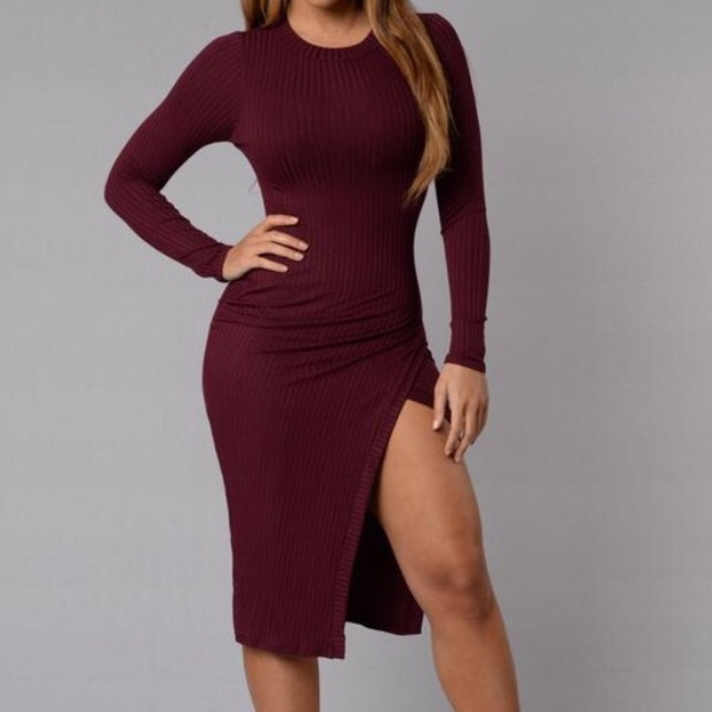 High split dress 🔥