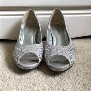 Small silver heels