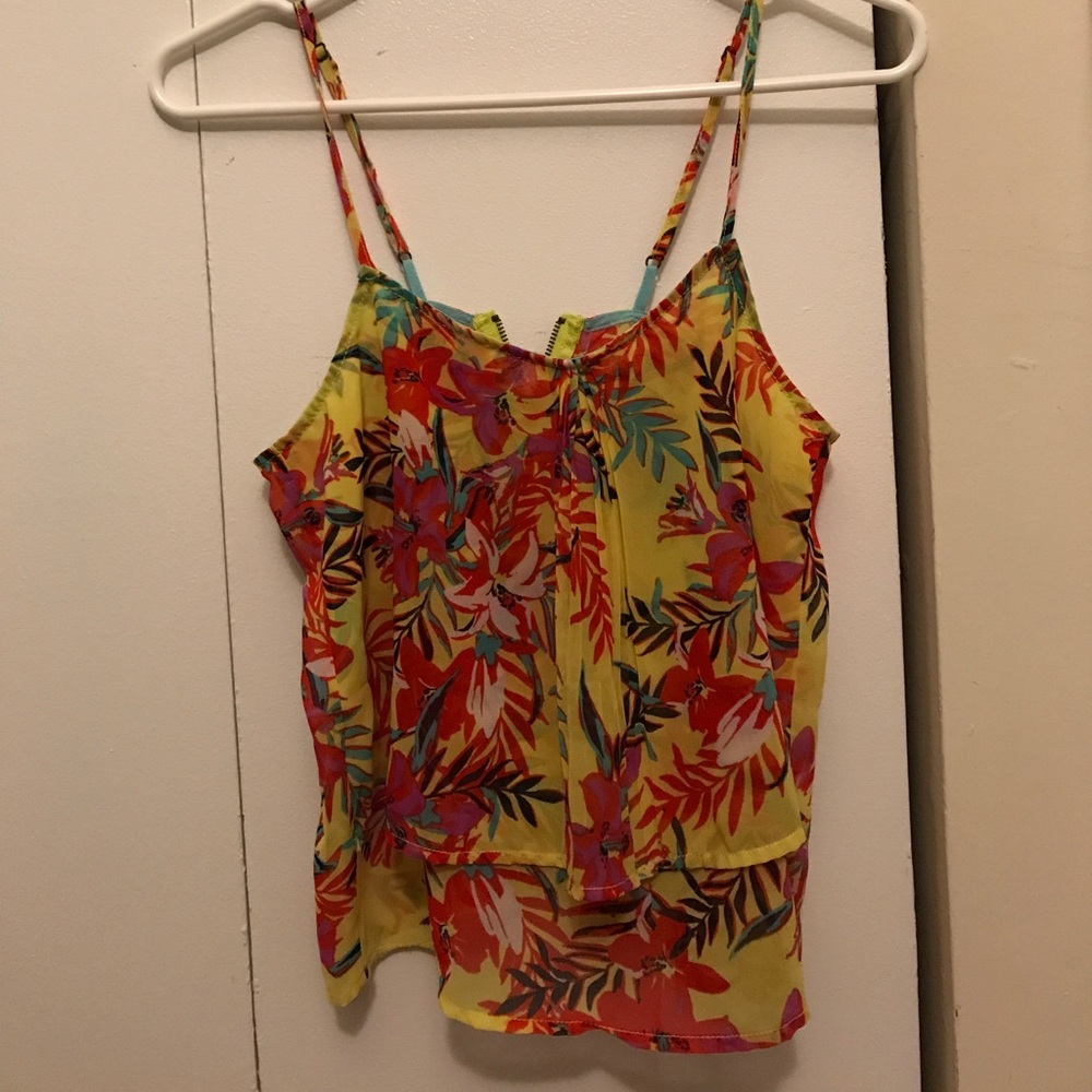 Tropical tank top