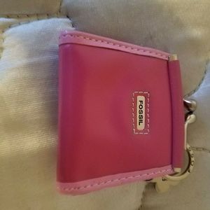 Fossil keychain change purse