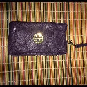 Purple wristlet