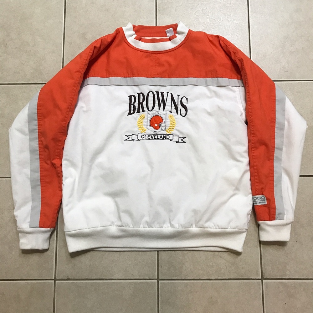 Vintage Cleveland Browns Pullover | L