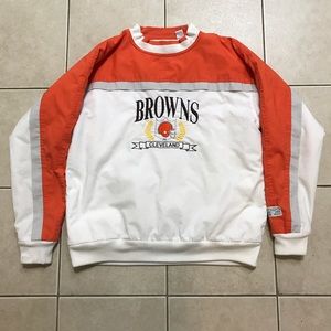 Vintage Cleveland Browns Pullover | L