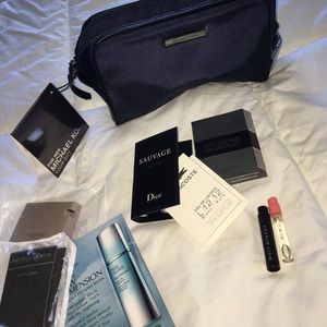 Michael Kors cosmetic bag plus goodies