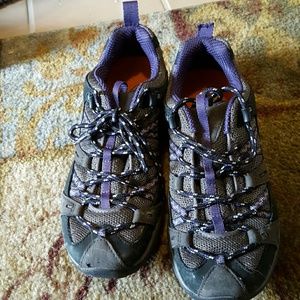 Purple Hiking Shoes
