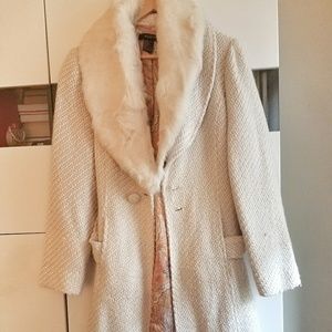 Arden B Rabbit Hair Coat