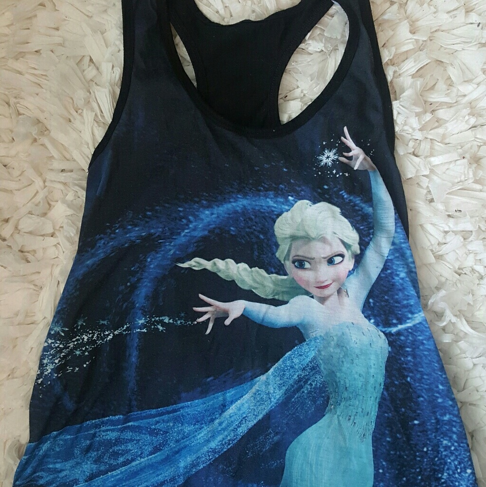 Elsa racer back tank