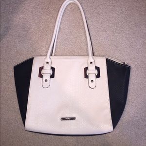 Black and white brand new purse