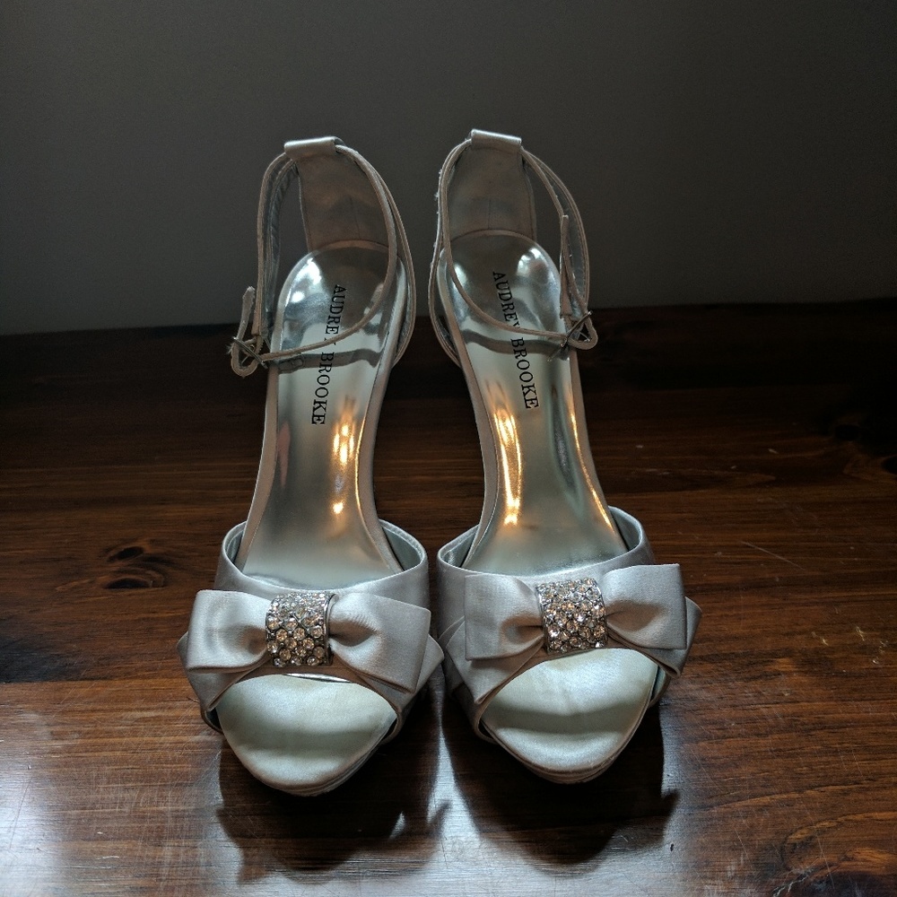 Audrey Brook Silver Heels