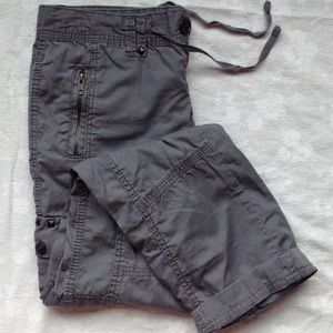 Gray Cargo Pant