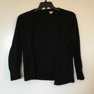 Black J.Crew Factory Cardigan Size M