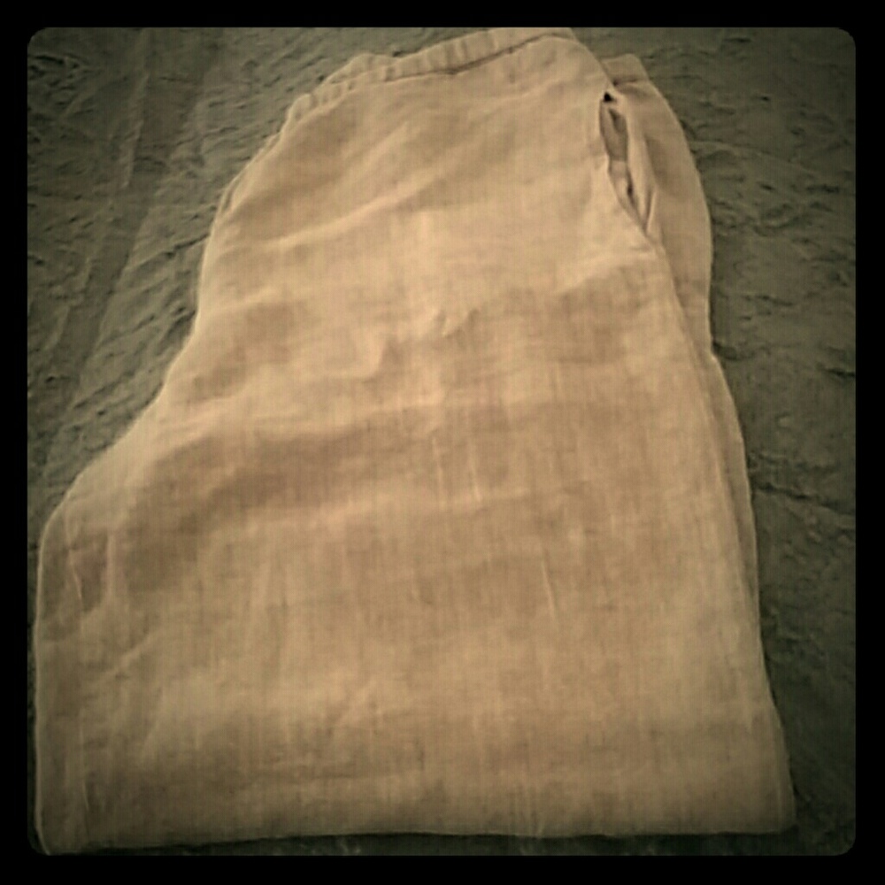 J Jill Hemp Linen Pants