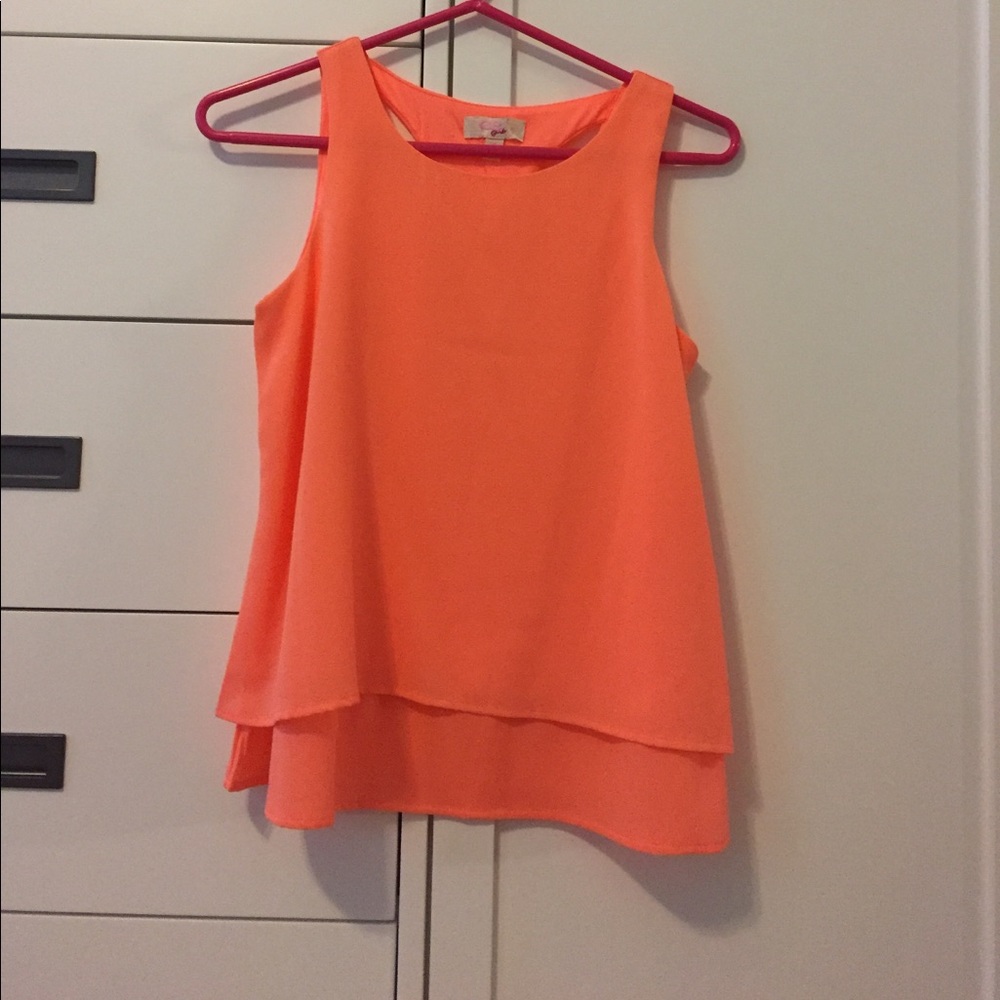 flowy GB girls tank top