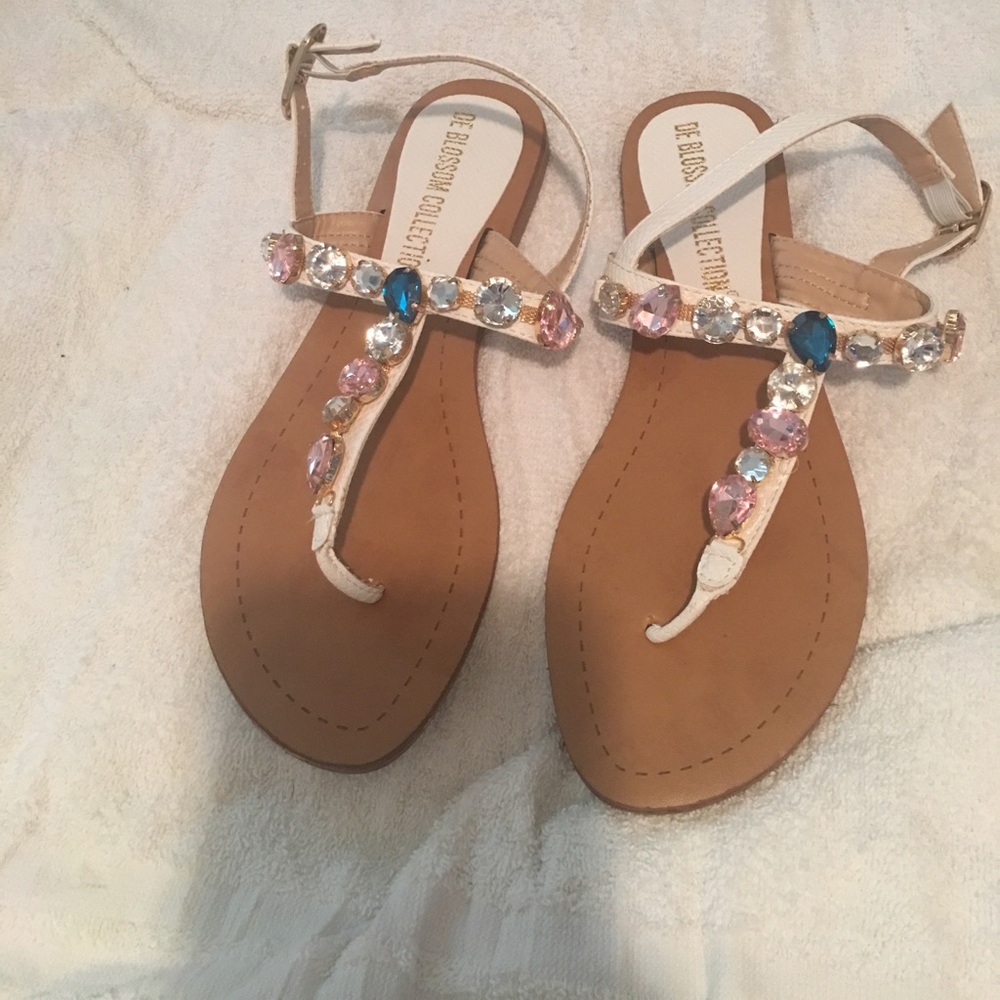Nice white sandals