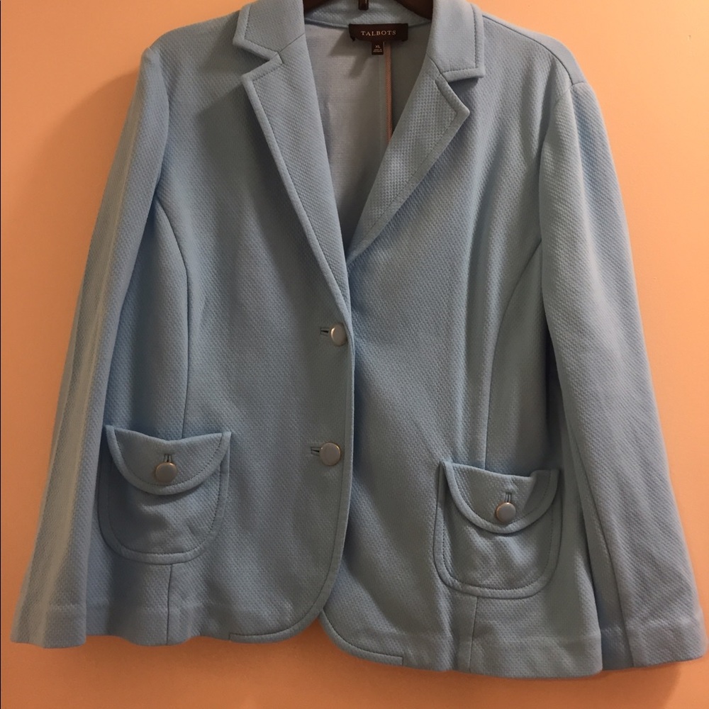 Talbots dress lightweight jacket size clothes