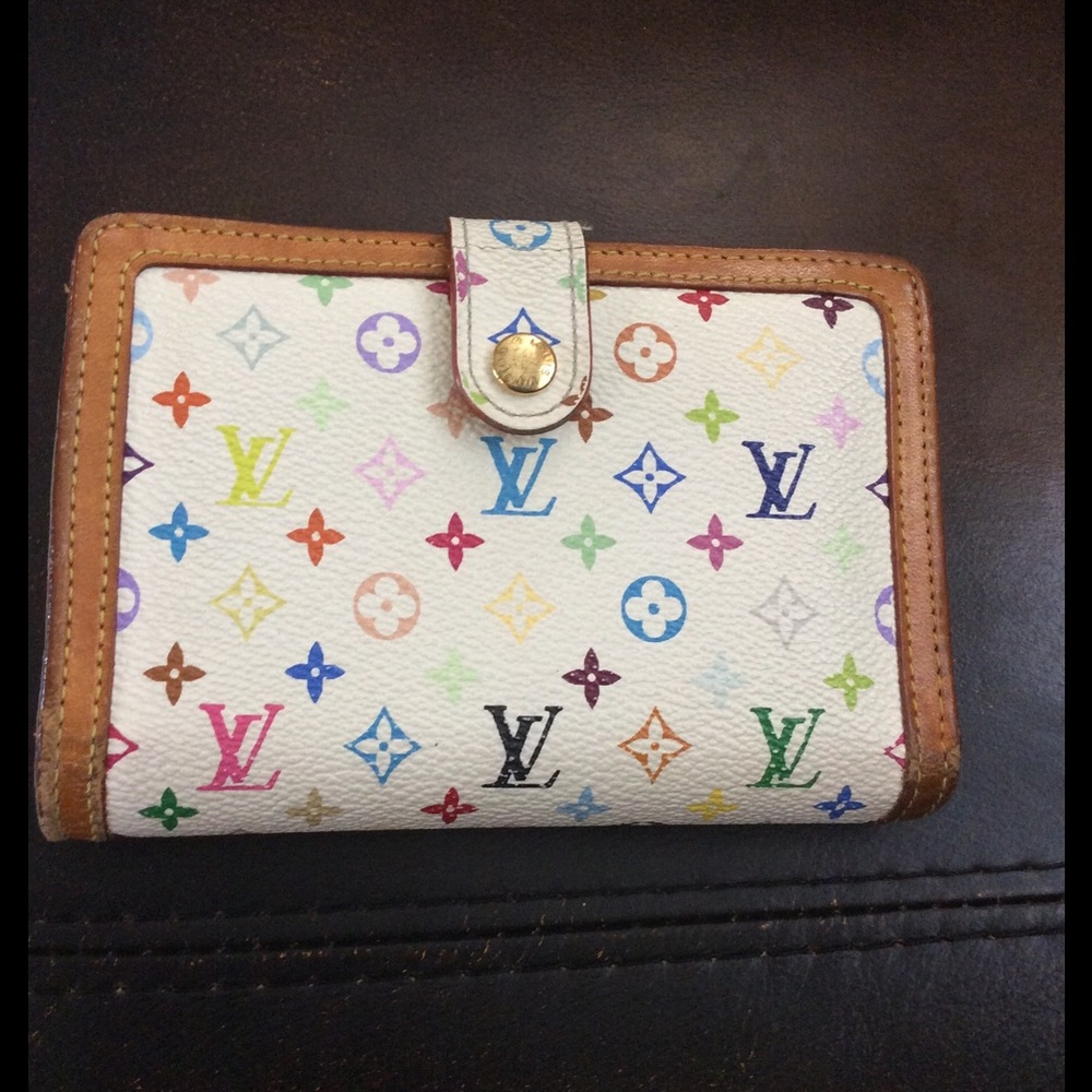 Authentic Louis Vuitton Multicolor Wallet