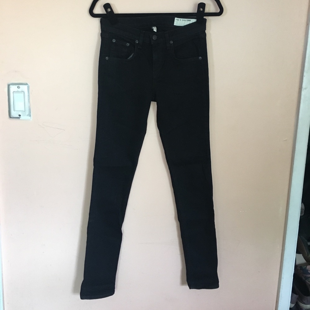 Rag & Bone High Waist Skinny Jeans