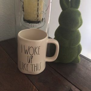 Rae Dunn I woke up like this mug *Price is FIRM*