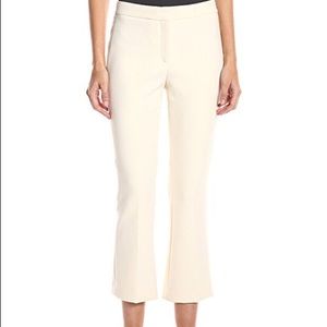 NWT theory ivory ankle pants size 00