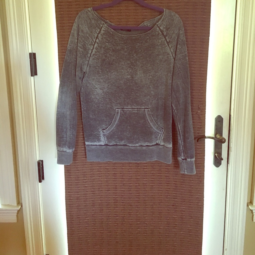 Washed out Grey Top!