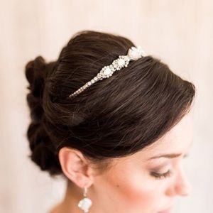 Haute bride bridal head band