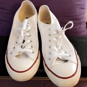 White Classic Converse
