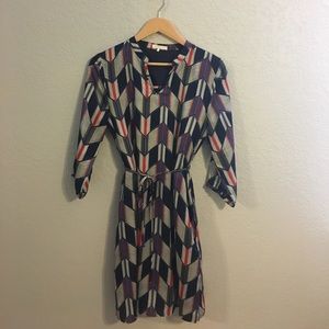 Unique Tulle Multicolored Arrow Dress