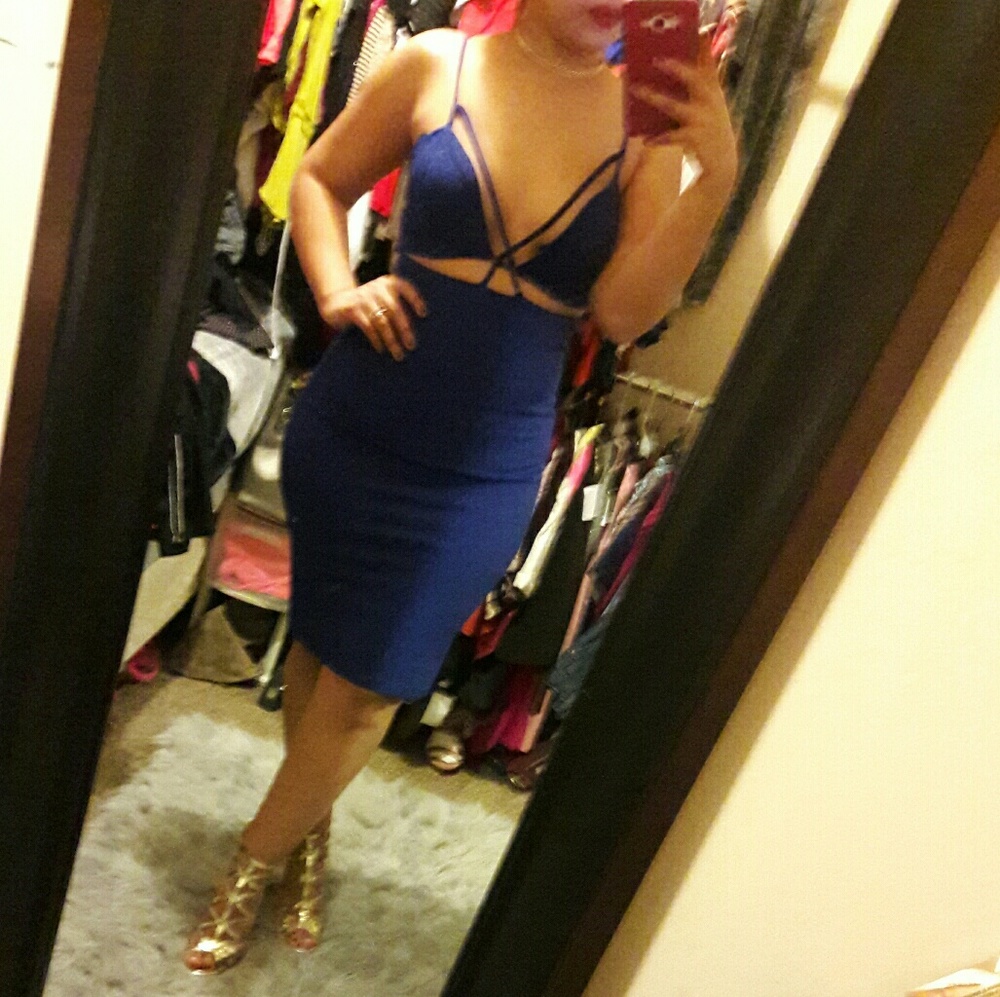 cute blue size small dress