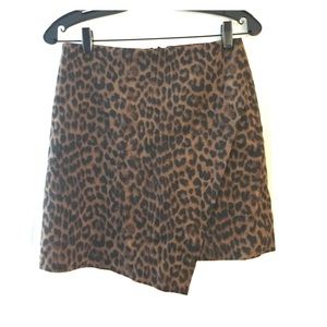 Ann taylor leopard print  skirt