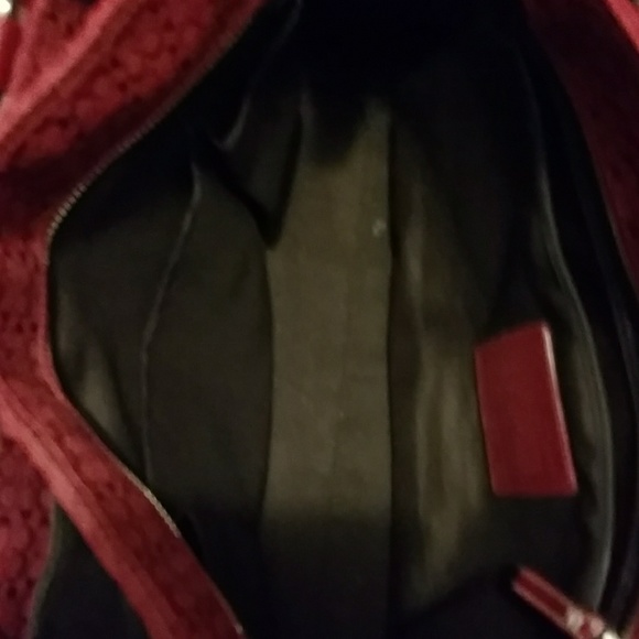 Red Coach Purse - Picture 2 of 3