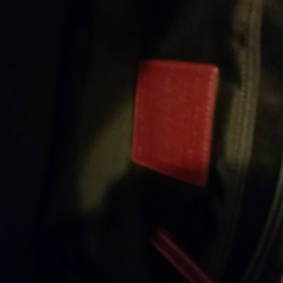 Red Coach Purse - Picture 3 of 3