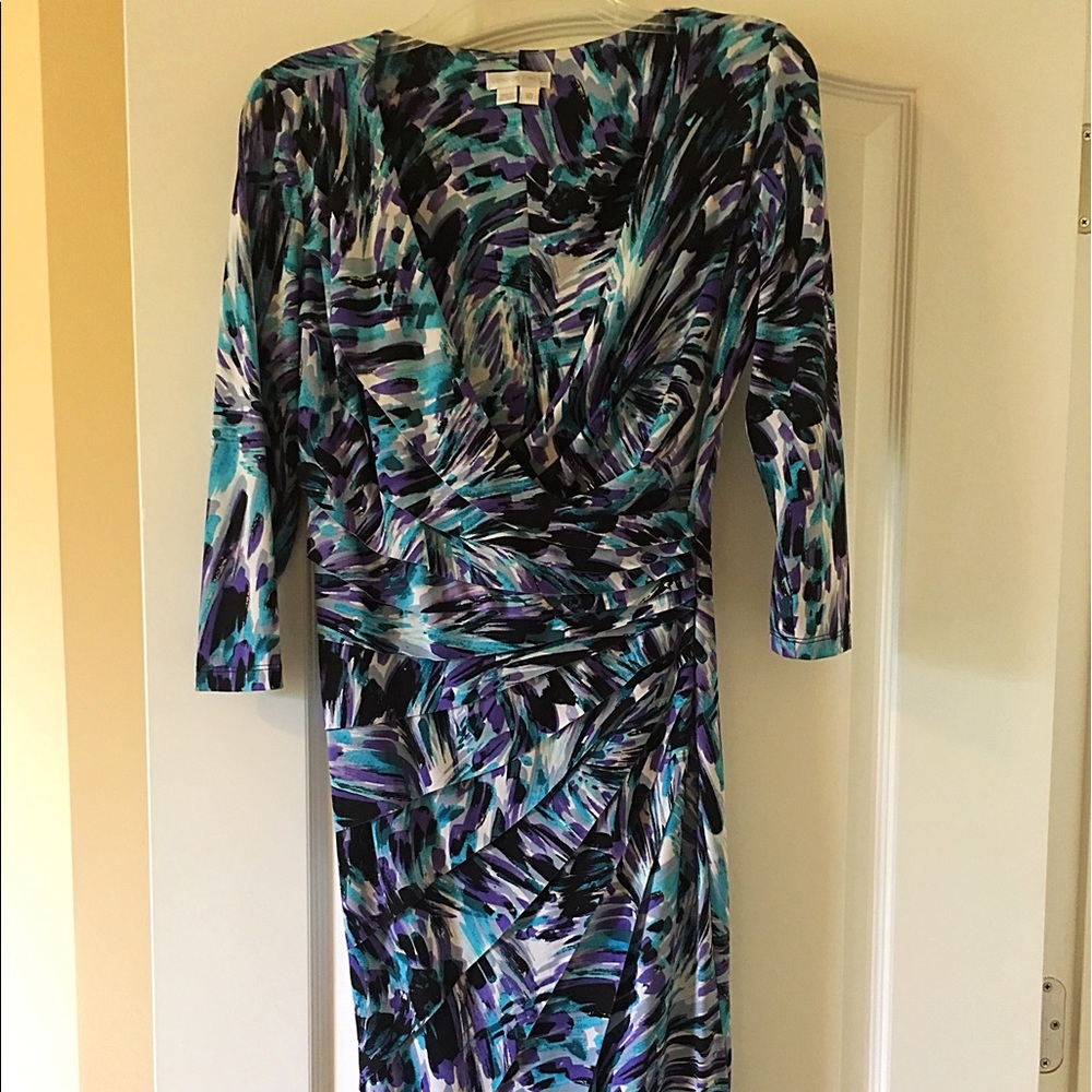 *Final Sale* Faux wrap dress