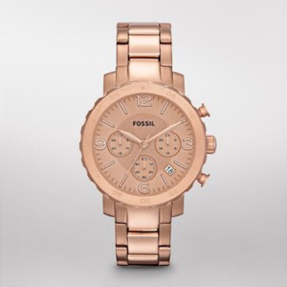 Fossil Natalie Rose Gold Ladies Watch AM4423