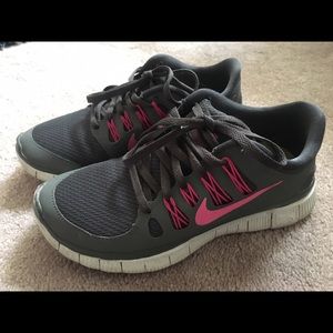 Grey Nike Free Run 5.0
