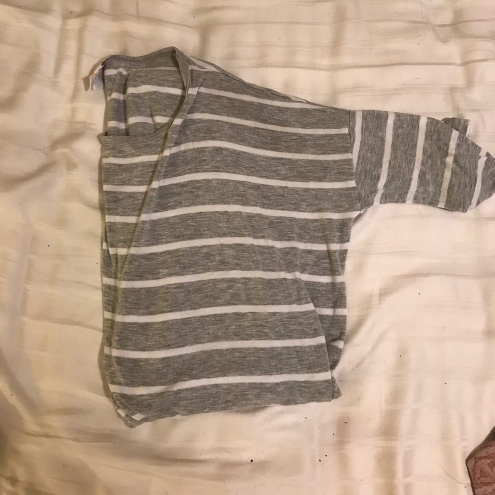 Grey and white striped Irma unicorn