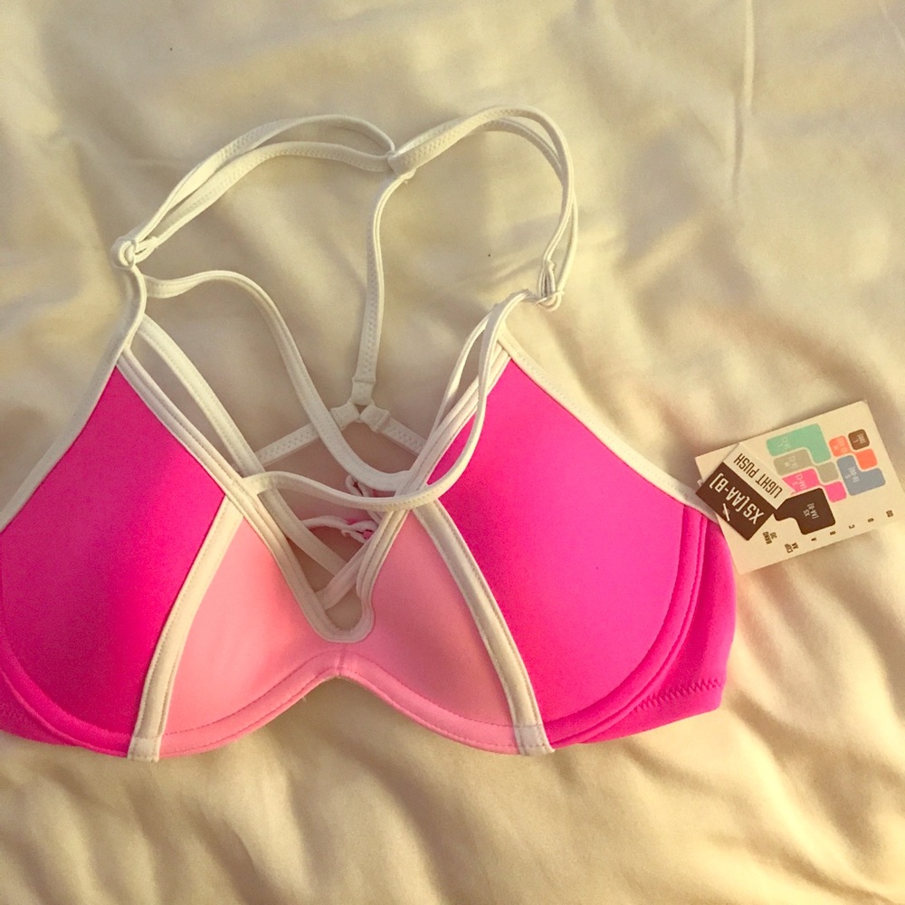 Victoria's Secret Pink XS Light Push Up Swim Top