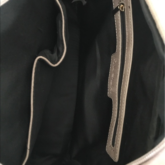 Taupe woven satchel - Picture 3 of 3