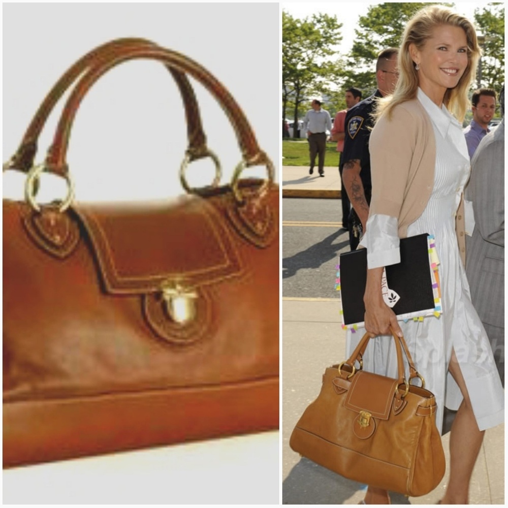 MARC JACOBS Large Guinevere Satchel Bag Espresso - Picture 2 of 3