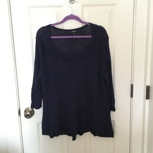 Torrid Navy Swing Sweater
