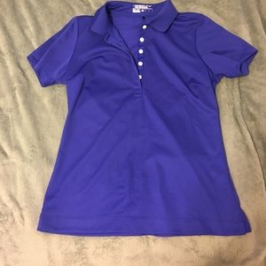 Dri-Fit Golf Polo Shirt sz M Blue