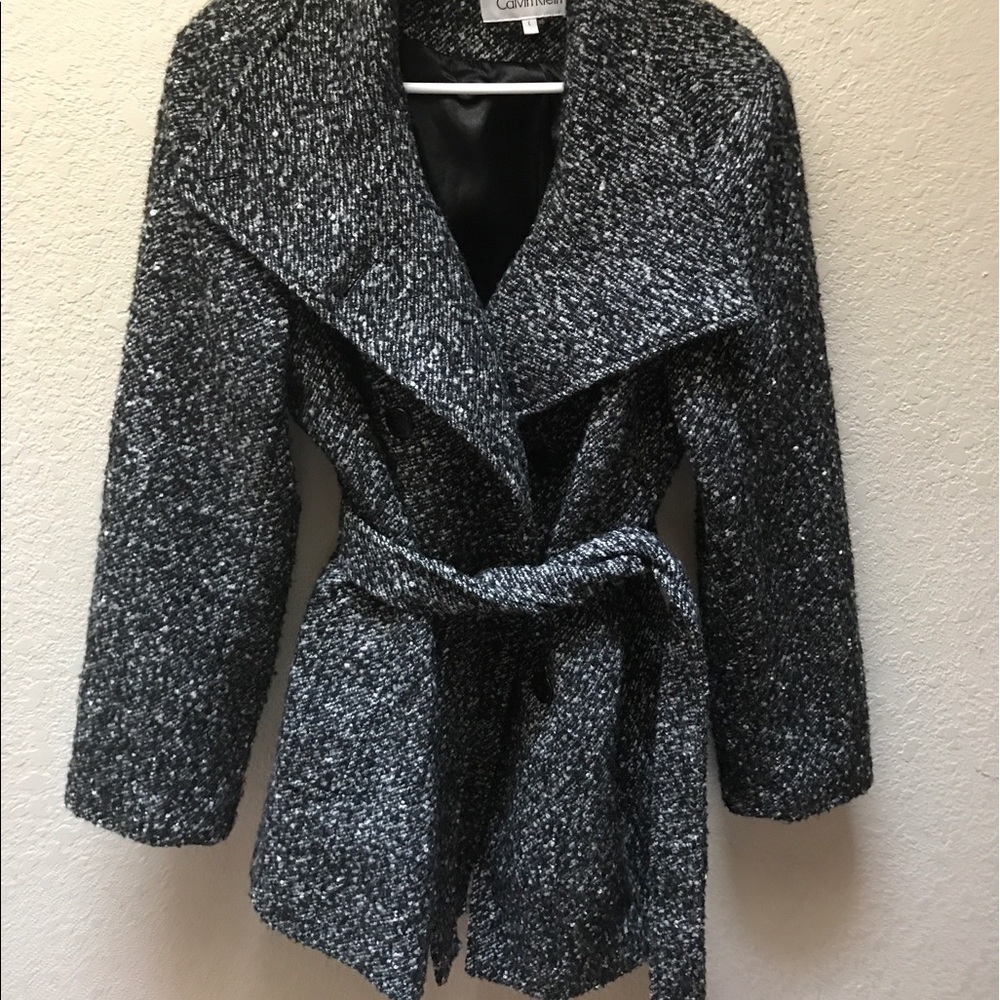 Black winter coat