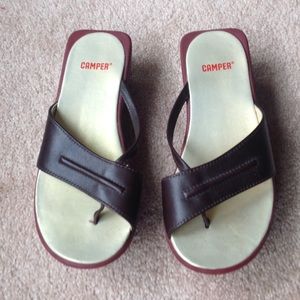 Camper platform sandals