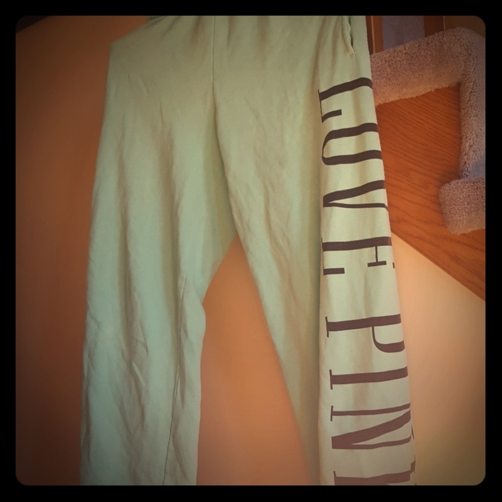 VS Pink campus pants size XS