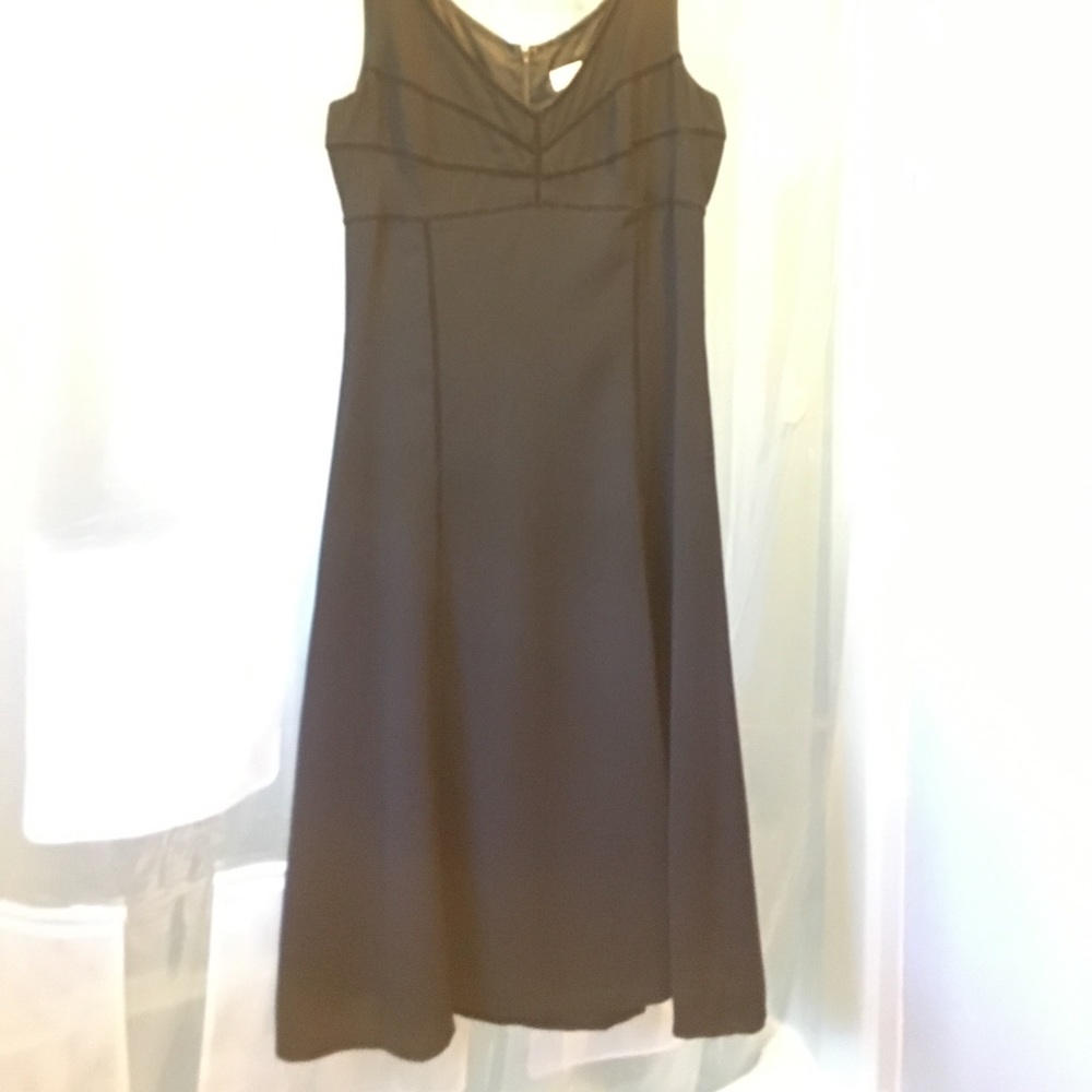 Black cocktail dress.