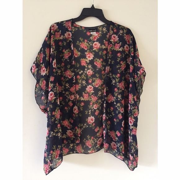 Wet Seal Tops - Sheer Cover