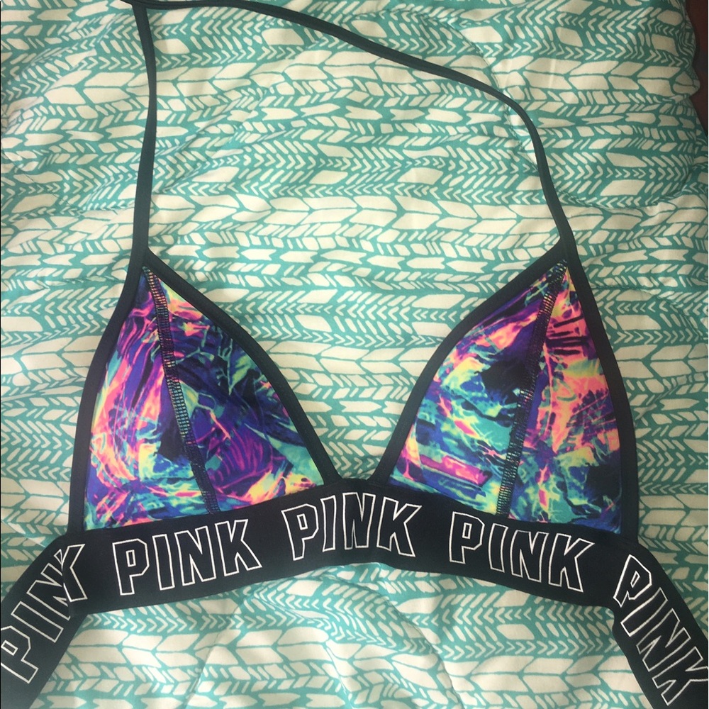 Pink bathing suit top
