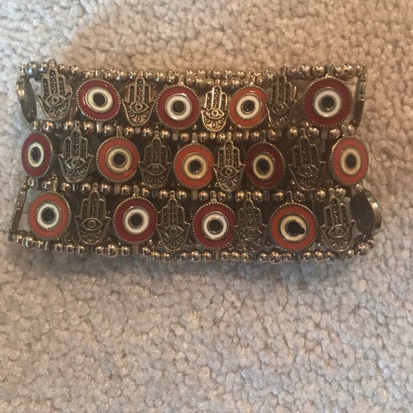 Hand Of God & Evil Eye Bracelet - Picture 1 of 2