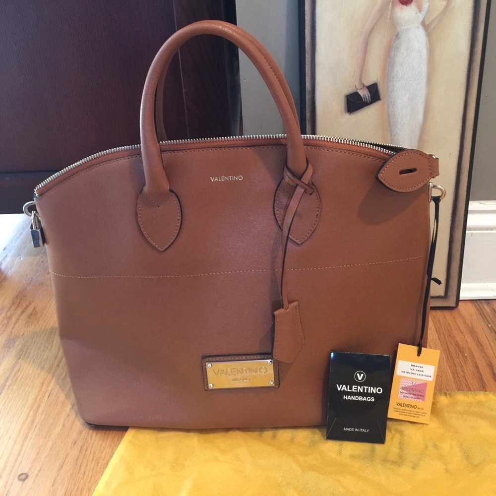 Valentino Genuine Leather Satchel