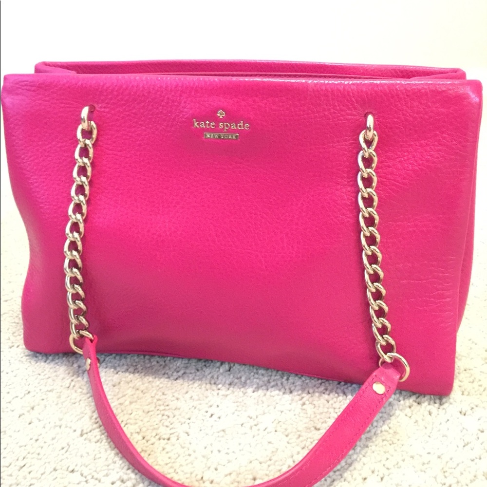 Kate Spade Purse - bright pink!