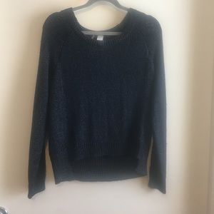 Navy slouchy sweater